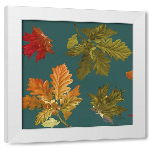 Fall Garden Step 04B White Modern Wood Framed Art Print by Pertiet, Katie