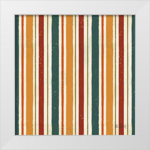 Fall Garden Step 05 White Modern Wood Framed Art Print by Pertiet, Katie