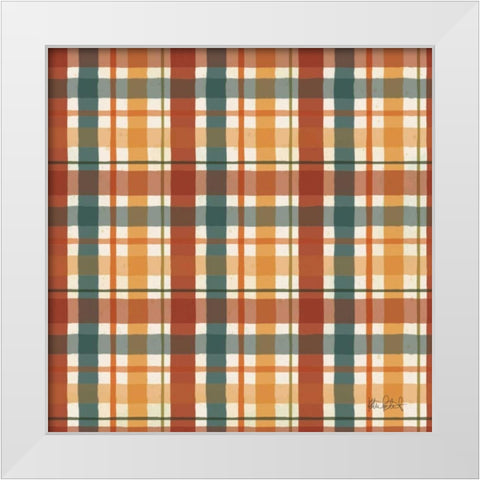 Fall Garden Step 06 White Modern Wood Framed Art Print by Pertiet, Katie