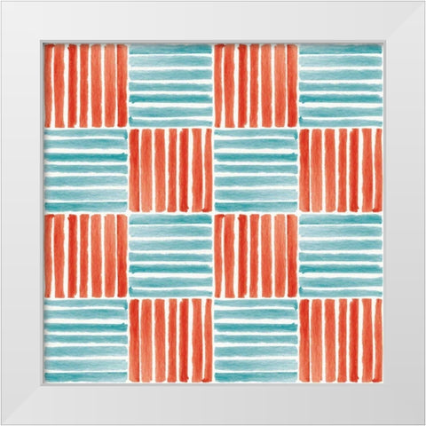 Down on the Farm Step 05A White Modern Wood Framed Art Print by Tavoletti, Anne