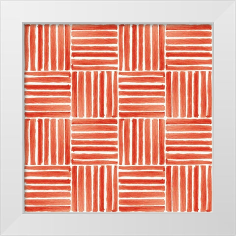 Down on the Farm Step 05B White Modern Wood Framed Art Print by Tavoletti, Anne