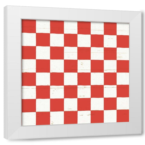 Down on the Farm Step 07B White Modern Wood Framed Art Print by Tavoletti, Anne