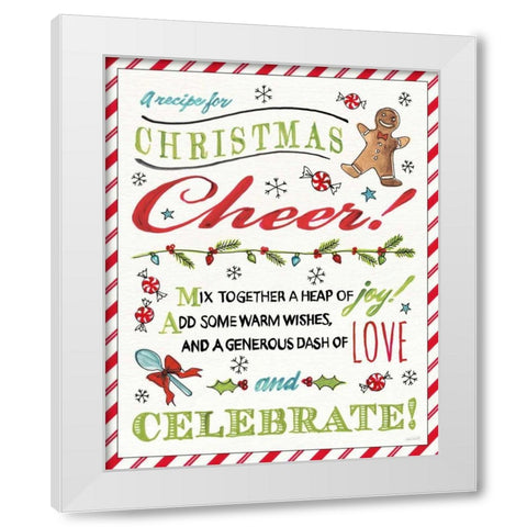 Baked with Love VII White Modern Wood Framed Art Print by Tavoletti, Anne