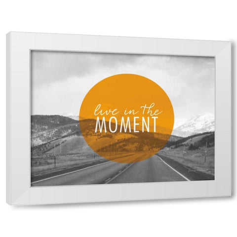 Bold Adventures I v2 White Modern Wood Framed Art Print by Marshall, Laura