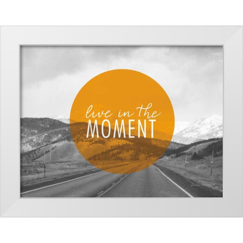 Bold Adventures I v2 White Modern Wood Framed Art Print by Marshall, Laura