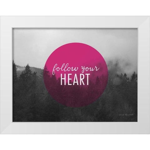 Bold Adventures II v2 White Modern Wood Framed Art Print by Marshall, Laura