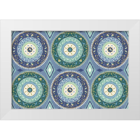 Otomi Lake X White Modern Wood Framed Art Print by Charron, Veronique