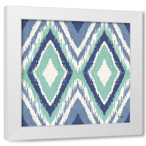 Otomi Lake Step 03 White Modern Wood Framed Art Print by Charron, Veronique