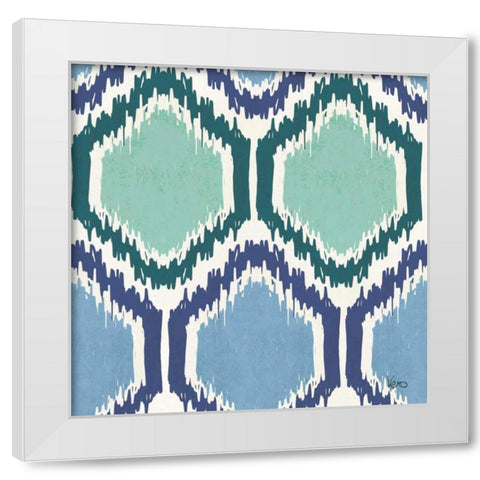 Otomi Lake Step 04 White Modern Wood Framed Art Print by Charron, Veronique