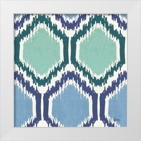 Otomi Lake Step 04 White Modern Wood Framed Art Print by Charron, Veronique