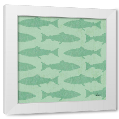 Otomi Lake Step 05C White Modern Wood Framed Art Print by Charron, Veronique