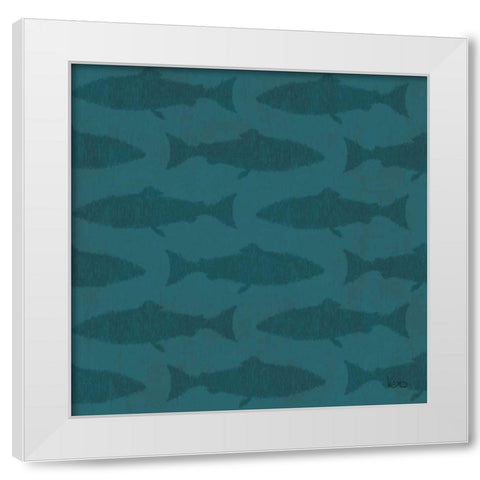 Otomi Lake Step 05D White Modern Wood Framed Art Print by Charron, Veronique