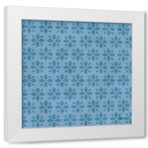 Otomi Lake Step 06C White Modern Wood Framed Art Print by Charron, Veronique