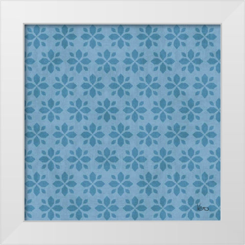 Otomi Lake Step 06C White Modern Wood Framed Art Print by Charron, Veronique