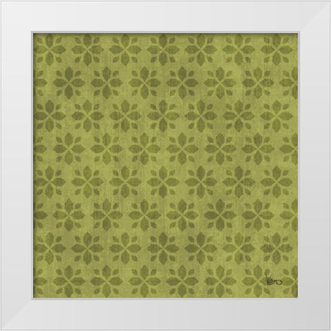 Otomi Lake Step 06E White Modern Wood Framed Art Print by Charron, Veronique