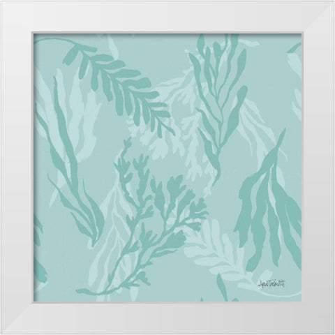 Deep Sea Step 03C White Modern Wood Framed Art Print by Tavoletti, Anne