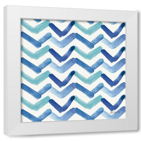 Deep Sea Step 04 White Modern Wood Framed Art Print by Tavoletti, Anne