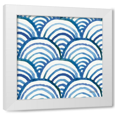 Deep Sea Step 05 White Modern Wood Framed Art Print by Tavoletti, Anne