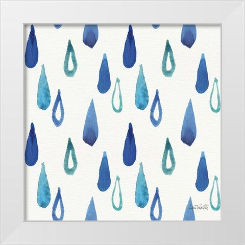 Deep Sea Step 06A White Modern Wood Framed Art Print by Tavoletti, Anne