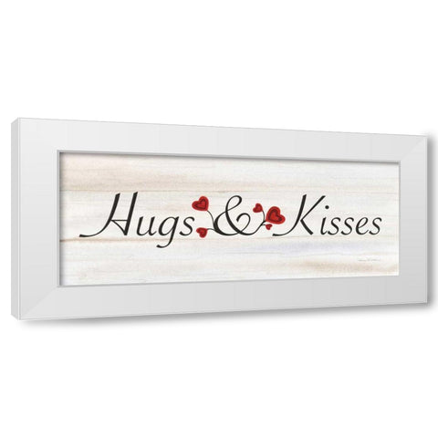 Rustic Valentine Saying III White Modern Wood Framed Art Print by McKenna, Kathleen Parr