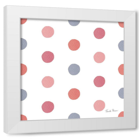 It Takes Two Step 08A White Modern Wood Framed Art Print by Zaman, Farida