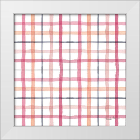 It Takes Two Step 10 White Modern Wood Framed Art Print by Zaman, Farida