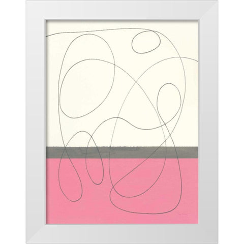 Neapolitan I White Modern Wood Framed Art Print by Rhue, Piper