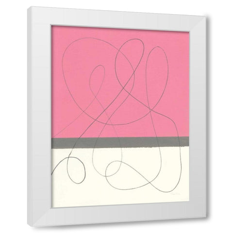 Neapolitan II White Modern Wood Framed Art Print by Rhue, Piper