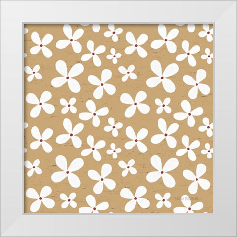 Country Roads Step 04B White Modern Wood Framed Art Print by Marshall, Laura