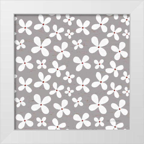 Country Roads Step 04C White Modern Wood Framed Art Print by Marshall, Laura