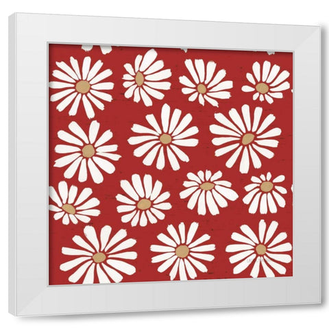 Country Roads Step 05A White Modern Wood Framed Art Print by Marshall, Laura