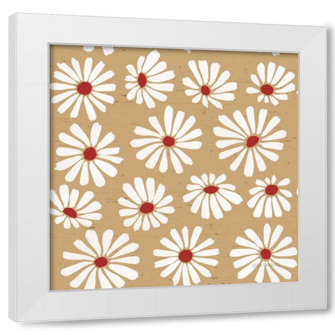 Country Roads Step 05B White Modern Wood Framed Art Print by Marshall, Laura
