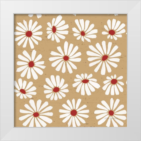 Country Roads Step 05B White Modern Wood Framed Art Print by Marshall, Laura