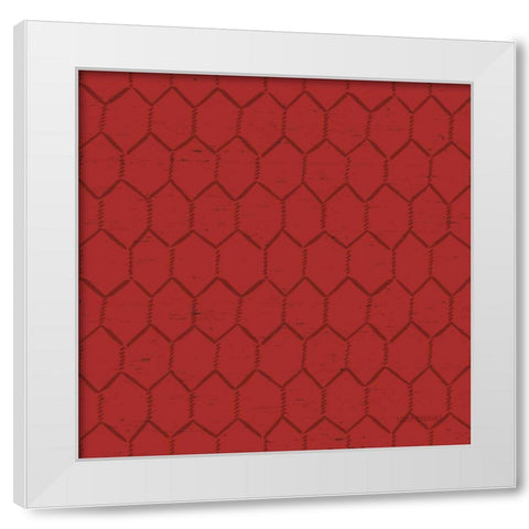 Country Roads Step 06B White Modern Wood Framed Art Print by Marshall, Laura