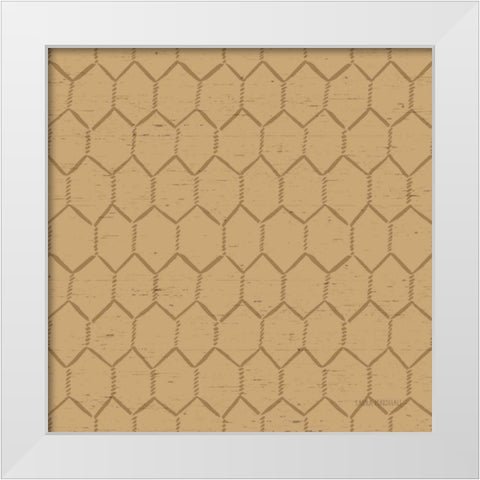 Country Roads Step 06C White Modern Wood Framed Art Print by Marshall, Laura
