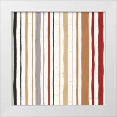 Country Roads Step 08 White Modern Wood Framed Art Print by Marshall, Laura