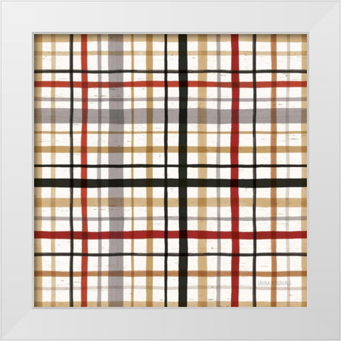 Country Roads Step 09 White Modern Wood Framed Art Print by Marshall, Laura