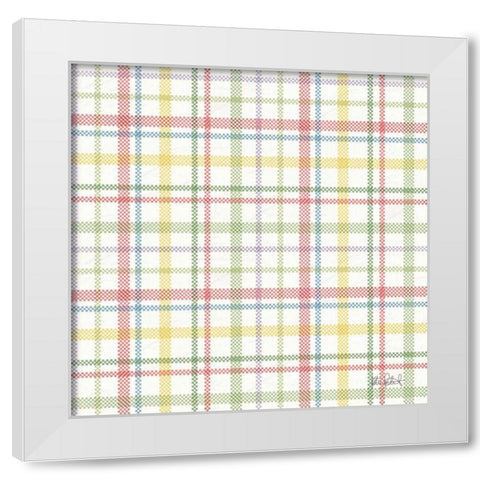Easter Garden Step 03 White Modern Wood Framed Art Print by Pertiet, Katie