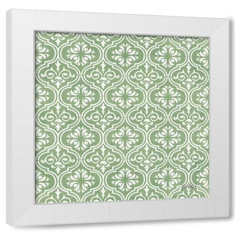 Easter Garden Step 04B White Modern Wood Framed Art Print by Pertiet, Katie