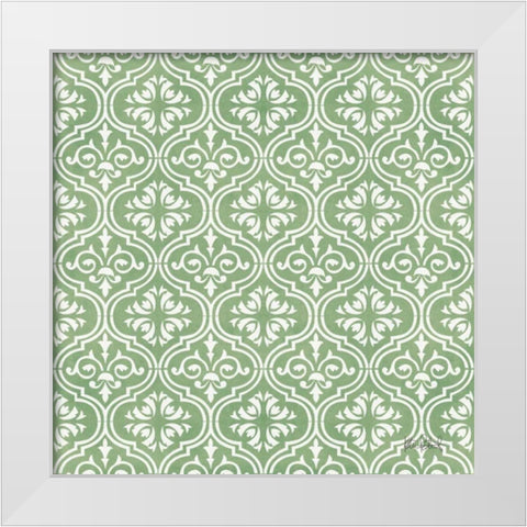 Easter Garden Step 04B White Modern Wood Framed Art Print by Pertiet, Katie