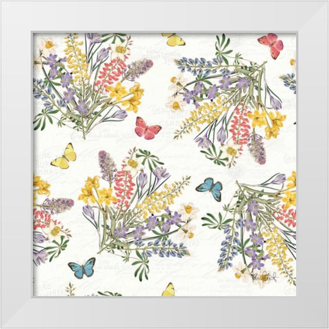 Easter Garden Step 05 White Modern Wood Framed Art Print by Pertiet, Katie