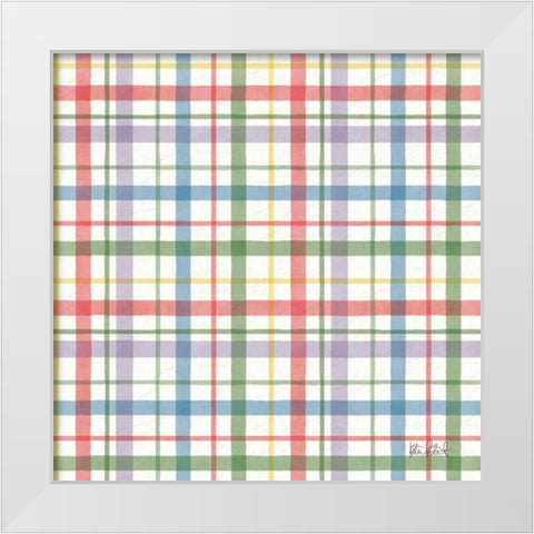 Easter Garden Step 07 White Modern Wood Framed Art Print by Pertiet, Katie