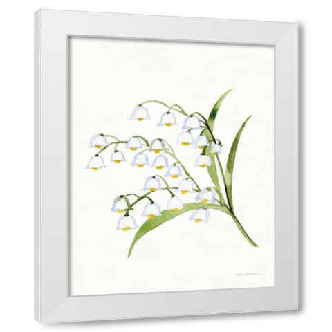 Easter Blessing Flower X White Modern Wood Framed Art Print by McKenna, Kathleen Parr