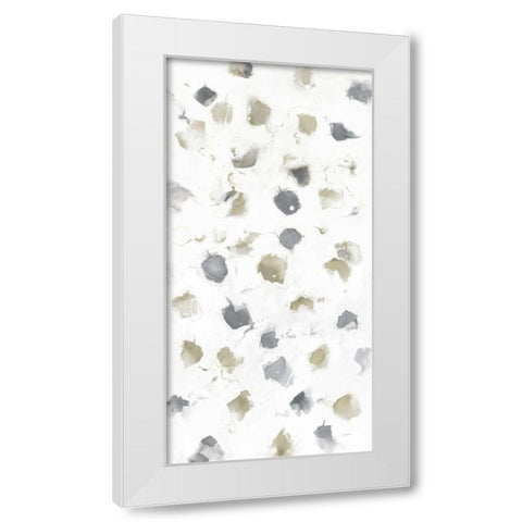 Nougat Neutral III White Modern Wood Framed Art Print by Schick, Mike