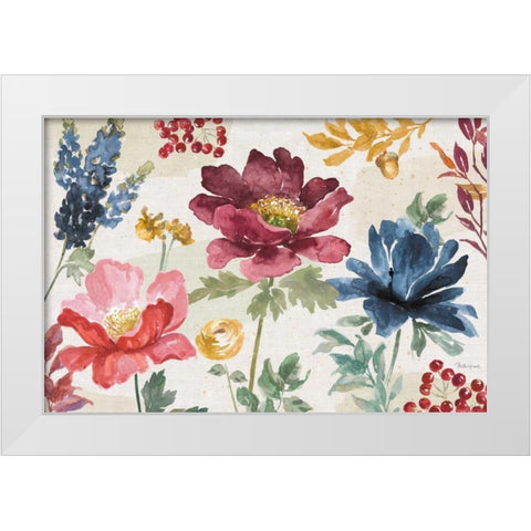 Watercolor Fall I White Modern Wood Framed Art Print by Grove, Beth