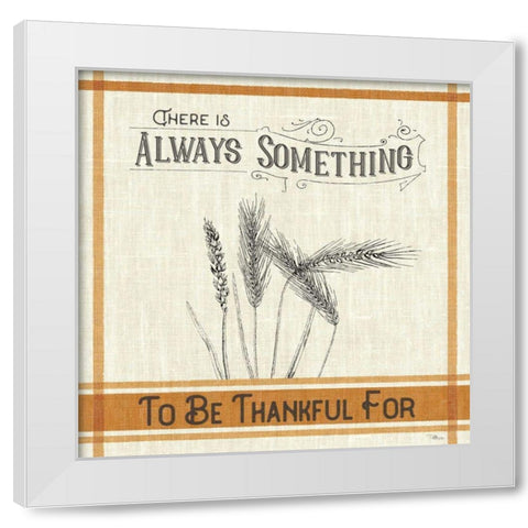 Autumn Farmhouse V White Modern Wood Framed Art Print by Pela Studio