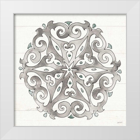 Modern Farmhouse XVII White Modern Wood Framed Art Print by Tavoletti, Anne