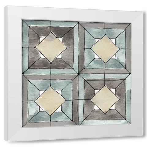 Modern Farmhouse Step 06 White Modern Wood Framed Art Print by Tavoletti, Anne