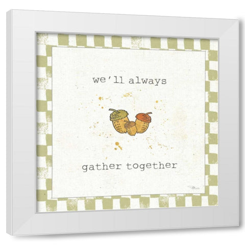 Harvest Cuties IV Step 05B White Modern Wood Framed Art Print by Pela Studio