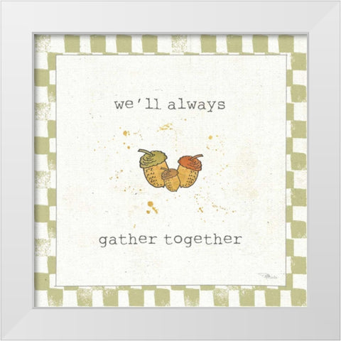 Harvest Cuties IV Step 05B White Modern Wood Framed Art Print by Pela Studio